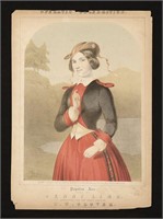 19th c. Lithograph, Jenny Lind