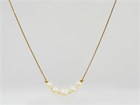Necklace Faux Pearl 16"