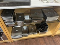 Assortment of Steel Inserts and Lids