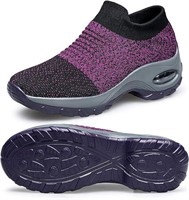 NEW $34 Belilent Slip On Walking Shoes, 38.5 size