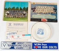 BALTIMORE COLTS COLLECTIBLES (12)
