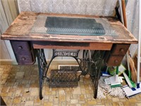 Singer Treadle Sewing Machine Cabinet