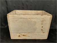 Vintage Dynamite Box - painted white