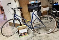 Vintage Schwinn Bike with Helmet