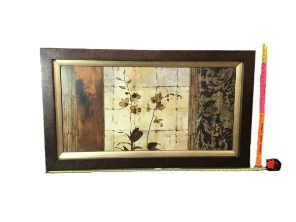 Framed Flower Picture