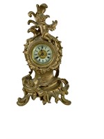 Antique Ansonia Cherub Desk Clock