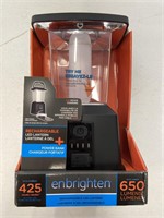 ENBRIGHTEN RECHARGEABLE LED LANTERN AND POWER