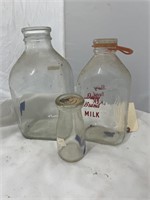 3 pc, 1/2 pint bottle, 1/2 gallon bottle and 1 gal