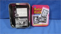 The Babe Ruth Collection Trading Cards & Tin