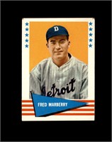 1961 Fleer #125 Fred Marberry EX-MT to NRMT+