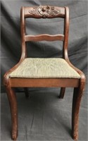 Small wooden chair