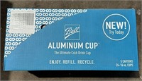 5 Boxes of 24 Ball  Aluminum Cups 16Oz.