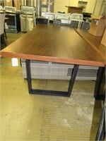 Pike & Main Wide Slab Style Dining Table See Descr