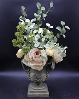 Pedestal Urn w/ Floral Arrangement