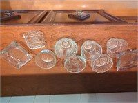 Misc glass deal w ashtrays