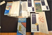VINTAGE ROAD MAPS OF CALIFORNIA