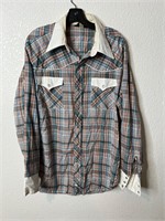 Vintage Sears Western Wear 1970s Shirt Pearl Snap