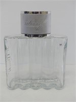 LARGE GLASS DAVIDOFF PERFUME BOTTLE- 13.5" TALL