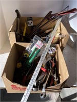 Boxes Asst Tools & Yard Stick