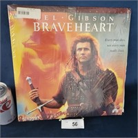 Brave Heart Mel Gibson laserdisc