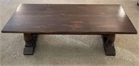 Vintage Traditional Wooden Coffee Table