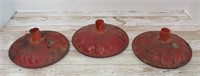 (3) VINTAGE FEATHER TREE STANDS
