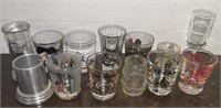 Lot w/ Vtg Shot Glasses incl Kokopelli, Crown