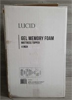 New Gel Memory Foam Mattress Topper
