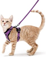 rabbitgoo Cat Harness and Leash for Walking, SMALL