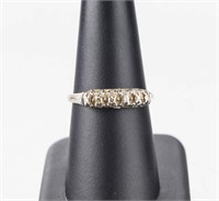 14k Gold and Diamond Ring