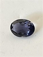 Apprx .95CT Oval Iolite from India
