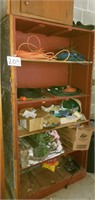 5 Shelves & Contents, Storage Shelf Included,