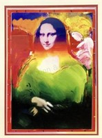 Peter Max “ Mona Lisa” Framed Print