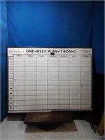 Posey boards 1 week plan it board