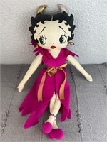 1999 Betty Boop Devil Dress Stuffed Figure