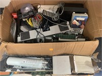 Box of Misc Electronic Items and Misc