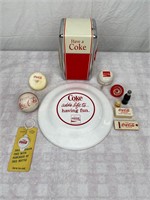 Lot of Assorted Coca-Cola Advertising Items