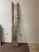 Driftwood Frame Vertical Mirror 11" W x 77" H