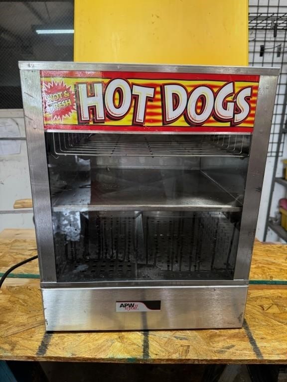 HOT DOG COOKER BY APW WYOTT SEE DESCRIPTION