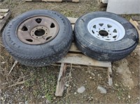 (1) 235/80 R16 (1) 245/75 R17 Tires