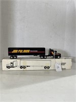 ERTL Die-Cast Jim Palmer Kenworth Cab and Trailer