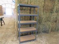 Shelf Rack - 1 unit w/ 5 shelves - 39 x 18 x 75