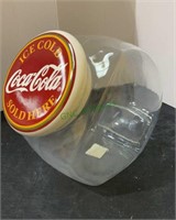 Anchor Hocking made cookie jar for the Coca-Cola