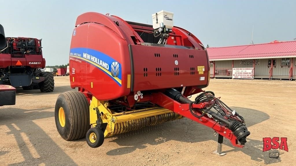 NH 560 Roll Belt  Round Baler