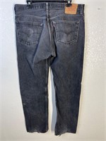 Vintage Levi’s 501 Jeans Black 38x34