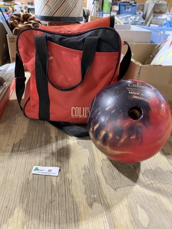 Columbia 300 Bowling Ball & bag