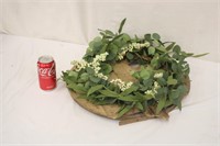 Basket Lid Wreath