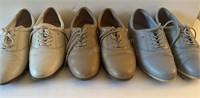 3 Pairs of EASYSPIRIT ANTI-GRAVITY LEATHER SHOES