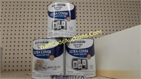 Rust-Oleum Paint 1 Quart Lot of 3 Flat and Semi