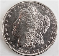 Coin 1903-P Morgan Silver Dollar BU (DMPL)